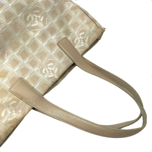 Auth Chanel New Travel Line Tote Bag #19275C95 - Picture 4 of 9